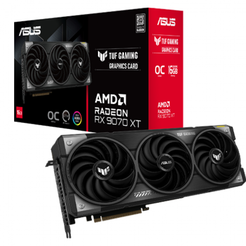 TUF Gaming Radeon™ RX 9070 XT OC Edition 16GB GDDR6